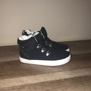 New Carters black high tops size 10T black